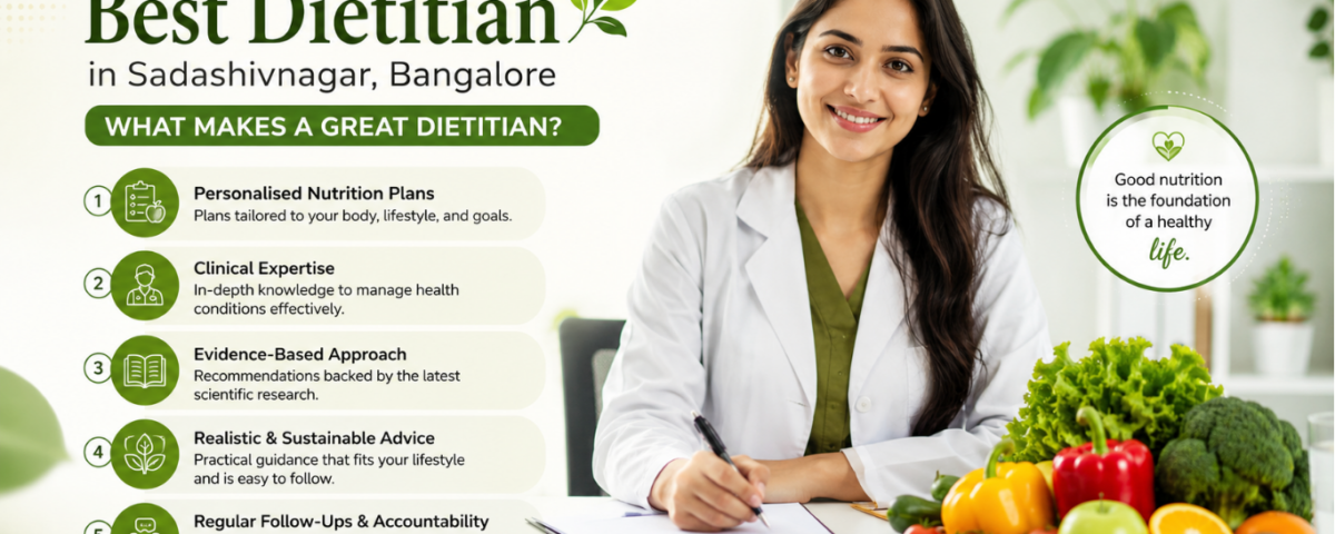 Best Dietitian in Sadashivnagar, Bangalore: Great Choice